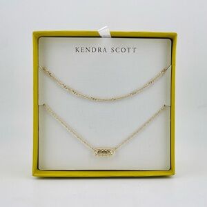Kendra Scott Gold Necklace